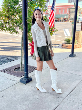 Unforgettable White Boots