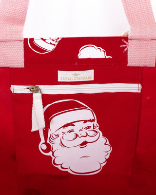 Candy Cane Cutie Red Tote
