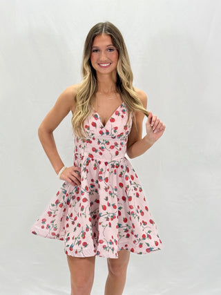 Sleeveless Farm Vibe Mini Dress