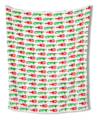Cajun Christmas Throw