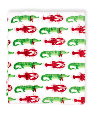 Cajun Christmas Throw