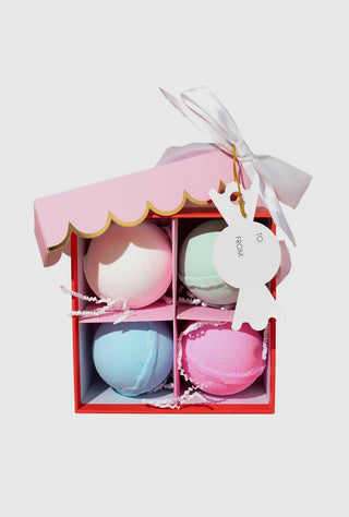 Musee Scalloped Bath Balm Set