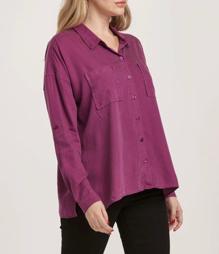 Dear John Arianna Morsaki Purple Top