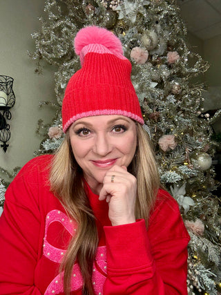 Sammy Red Beanie