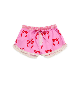 Pink Bow Boxer Shorts