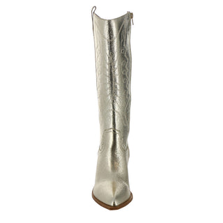 HeyGirl by Corkys Howdy Gold Metallic Boots