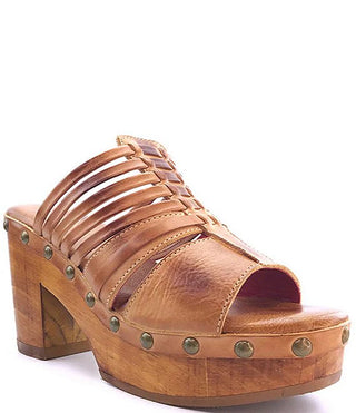 BedStu Shantel Tan Rustic Wedge
