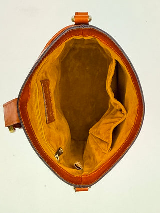 Patricia Nash Hand Stain Woven Margaux Cognac