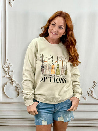 Girl Options Khaki Halloween