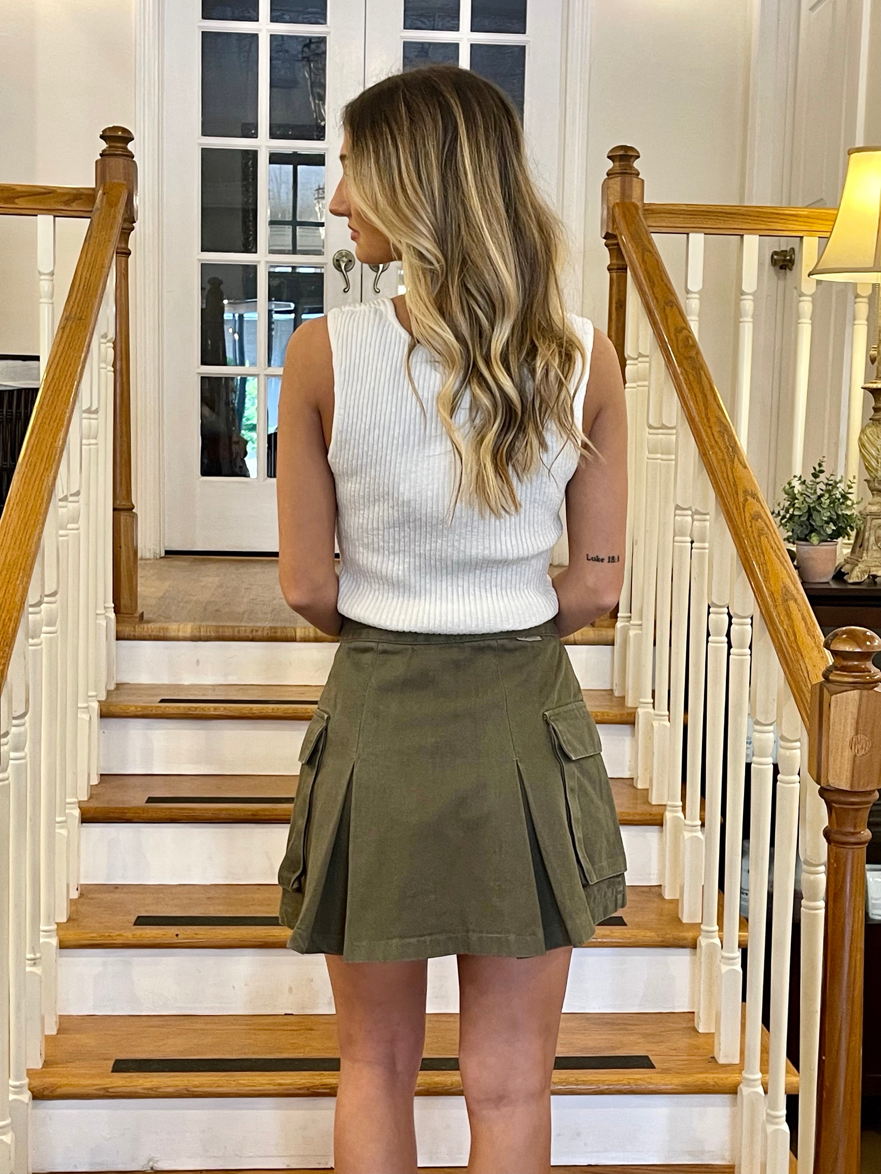 Tiffany Evergreen Skirt