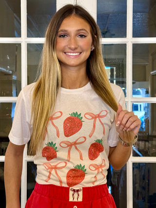 Strawberry and Bows T-Shirt