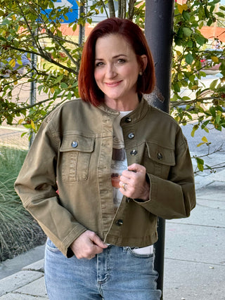 Rowen Olive Branch Jacket