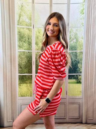 Stripe Lounge Set