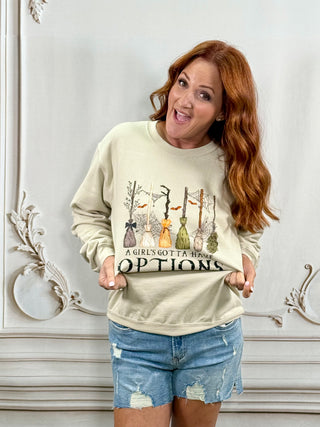 Girl Options Khaki Halloween