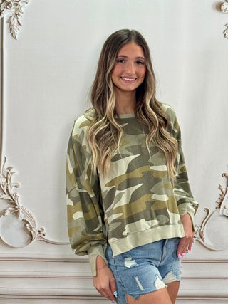 Trenton Riviera Camo Sweatshirt
