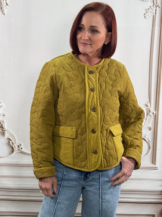 Quilted Olive Jacket