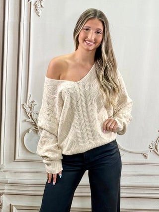 Dear John Lexi Oatmeal Sweater
