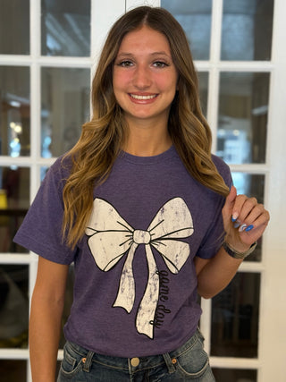 Game Day Bow Tee