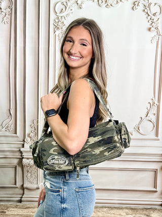 Camo Cargo Shoulder Bag