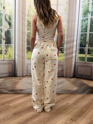 Strawberry Print Sweatpants