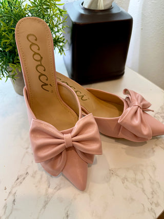 Ccocci Carol Blush Bow Heel