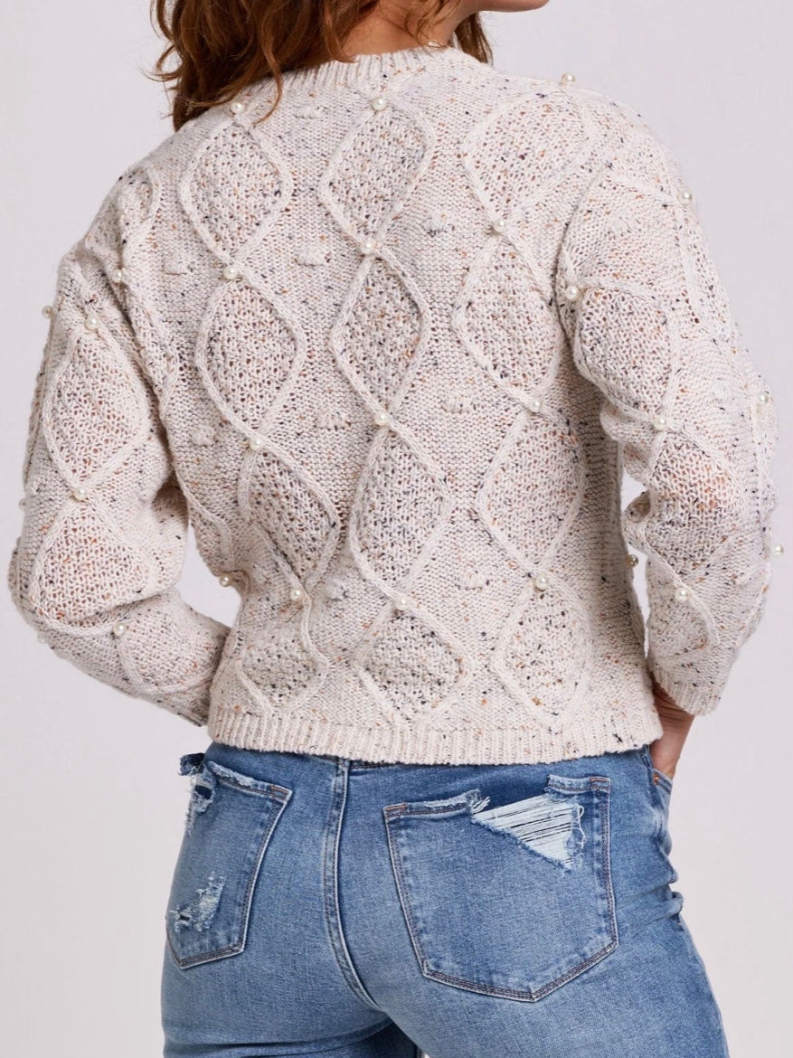 Another Love Amandine Birch Melange Sweater