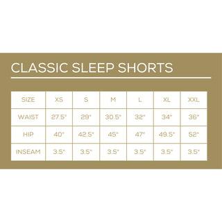 Bunny Love White Sleep Shorts