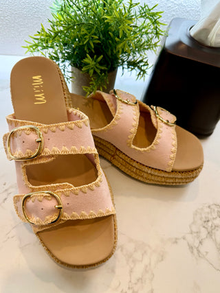 Heidi Pink Sandals