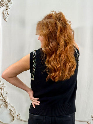 Yaritza Black Sweater