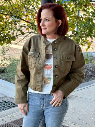 Rowen Olive Branch Jacket