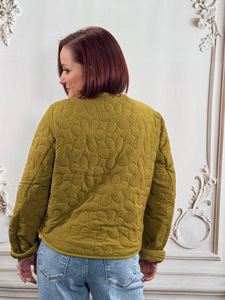 Quilted Olive Jacket