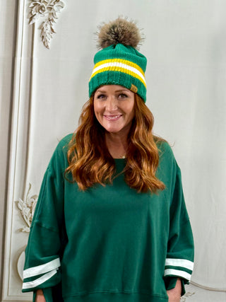Knit Pom Hat