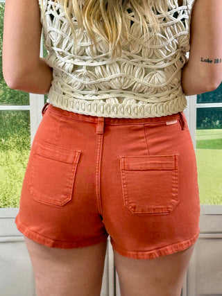 Dear John Carlisle Burnt Brick Shorts