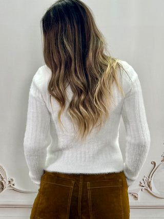 Carrey Cream Sweater