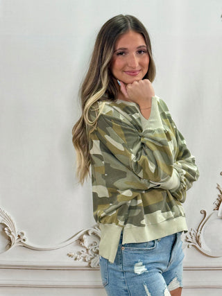 Trenton Riviera Camo Sweatshirt
