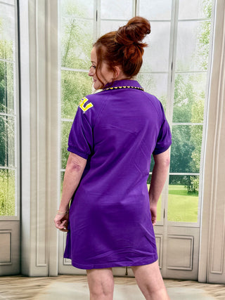 LSU Logo Patch Dress