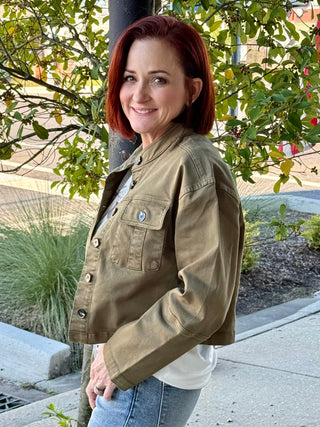 Rowen Olive Branch Jacket