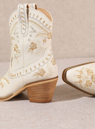 Corral White Boots