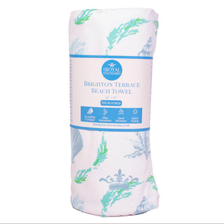 Brighton Terrace Beach Towel in Palace & Capri