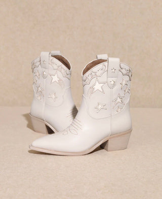 Valeria White Boots