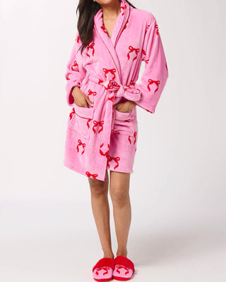 Bow Pink Robe