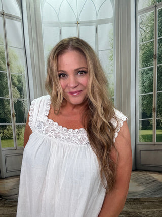 Miabella White Dress