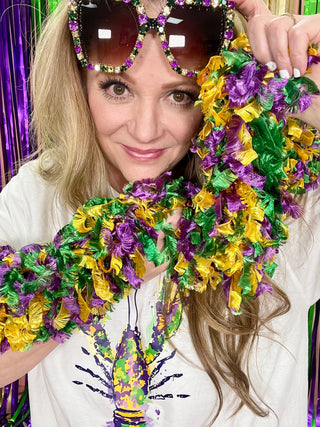 Mardi Gras Boa Scarf