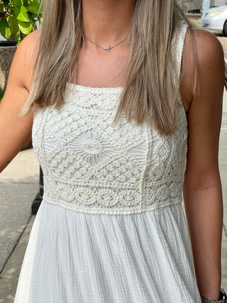 Chasity White White Dress