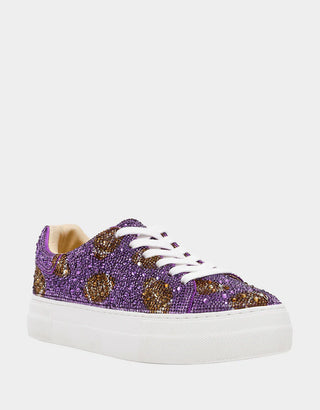 Betsey Johnson Sidny Football Sneakers