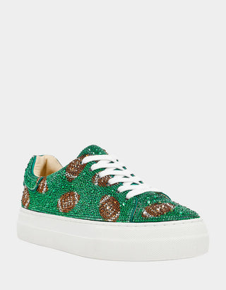 Betsey Johnson Sidny Football Sneakers