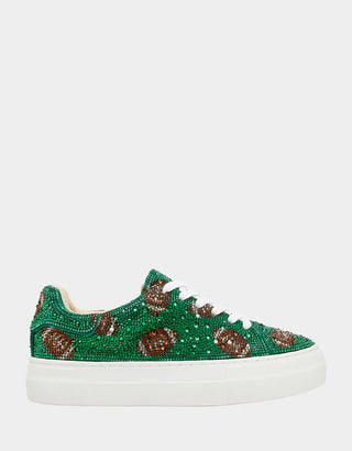 Betsey Johnson Sidny Football Sneakers