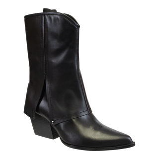 NakedFeet Curio Black Boots