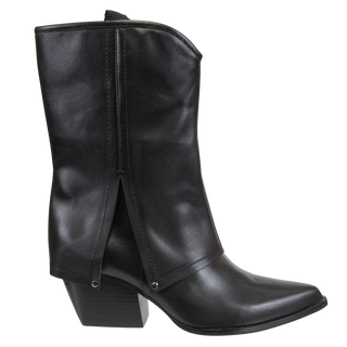 NakedFeet Curio Black Boots