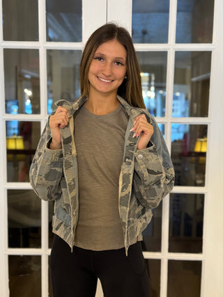 Vintage Camo Jacket
